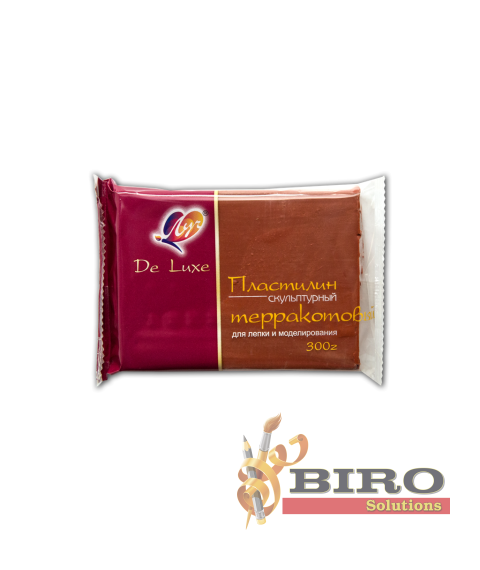 Plastilină pentru sculptură 300 gr. Teracota, Луч 